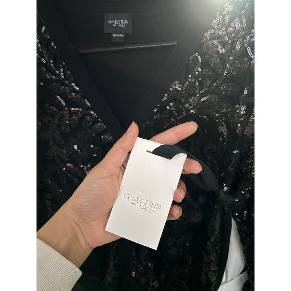 NWT Giambattista Valli Sequin-Embellished Cardigan Sz 38 (Small) - Picture 7 of 8